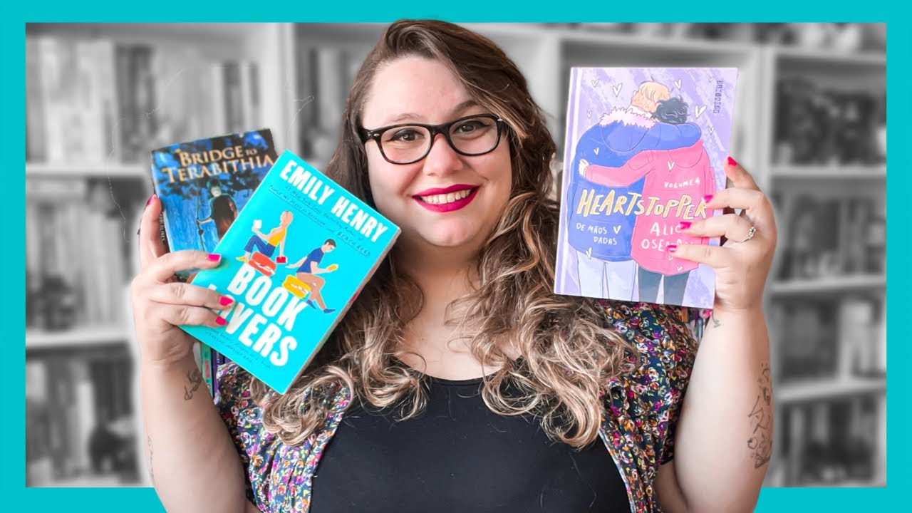 VLOG | Heartstopper 4, Loucos por Livros e Ponte Para Terabithia