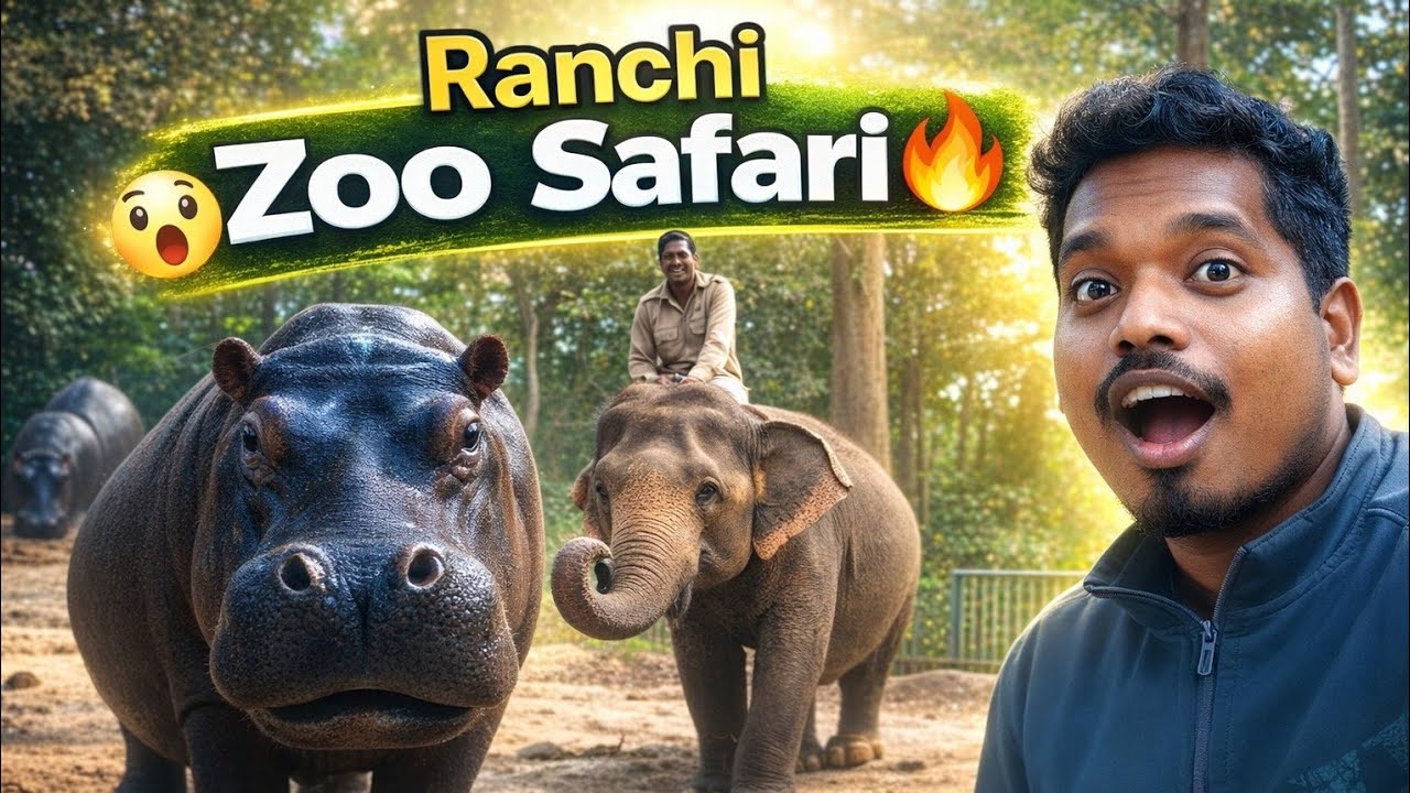Ormanjhi Zoo Park Ranchi Vlog | Animals, Nature & Sukoon 😍