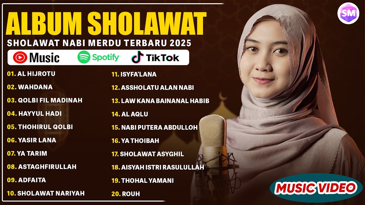 Al Hijrotu - Alfina Nindiyani Full Album Sholawat Terbaru 2025 | Wahdana | Lagu Sholawat Nabi Merdu