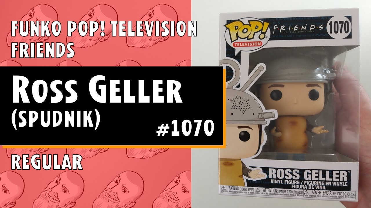 Funko Pop Television - Friends - Ross Geller (Spudnik) - 1070 // Just One Pop Showcase