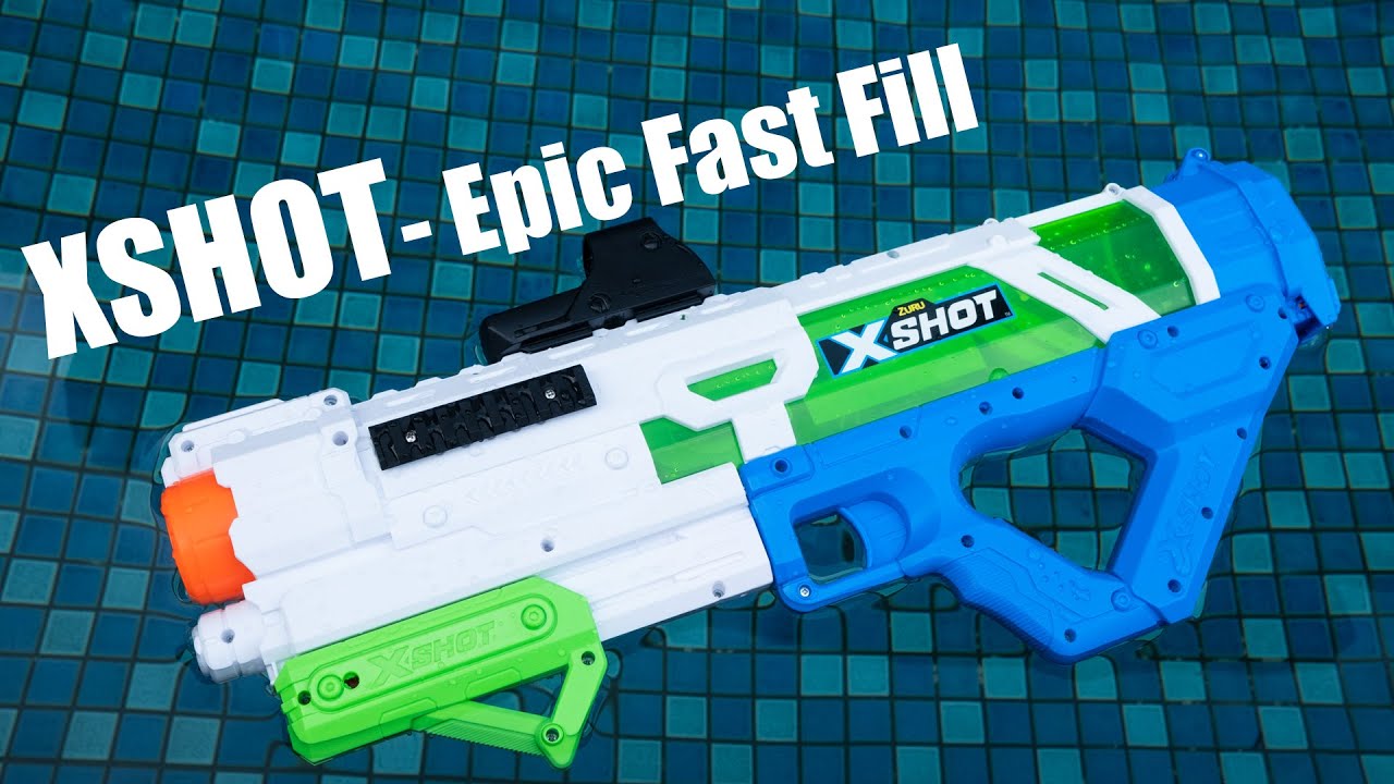 Zuru X Shot Water Gun Epic Fast Fill review and slightly mod