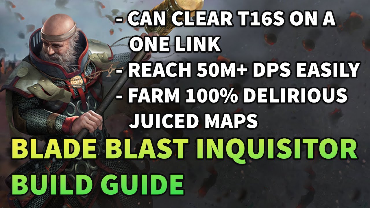 *Outdated* Blade Blast Inquisitor Build Guide - Absolutely INSANE Damage on a Budget - Patch 3.13