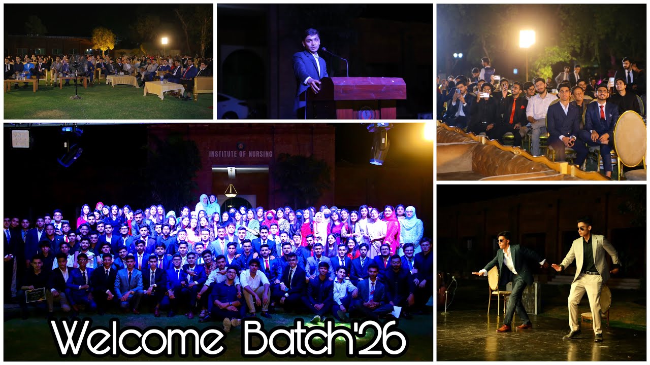 Welcome Party Batch’26 CMH Lahore Medical College 2022