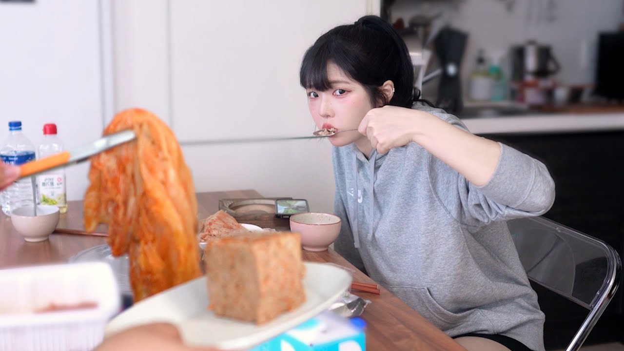 스팸 먹고 싶다는 임산부 아내에게 홈메이드 스팸 해주기