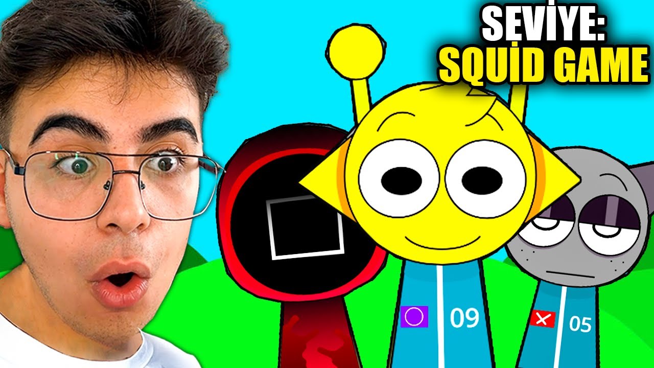 SPRUNKİ'ye SQUİD GAME Geldi!
