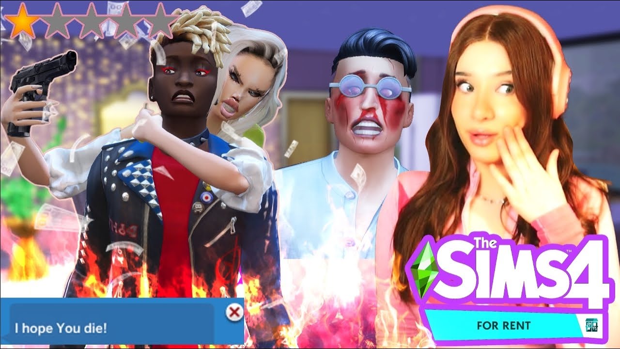 I BECAME THE WORST LANDLORD IN THE SIMS 4: FOR RENT...