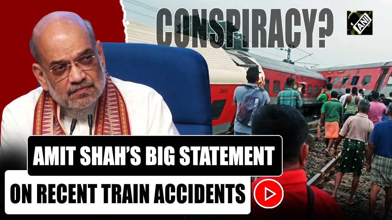 Amit Shah clarifies government’s stance on recent train accidents as Modi 3.0 marks 100 days