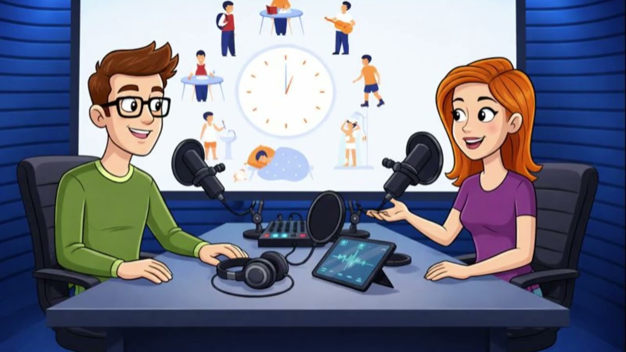 Learn English: Daily Routines Conversation (with Jamie & Alex)