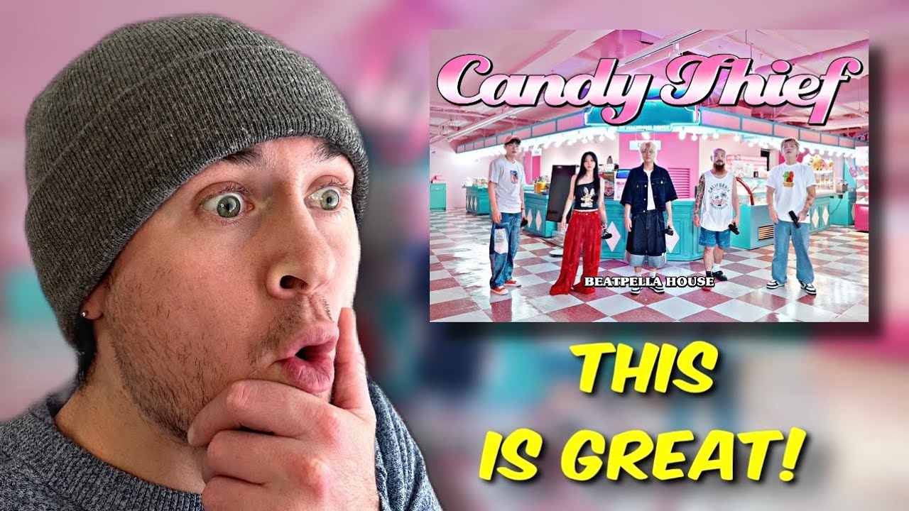 BEATPELLA HOUSE - Candy Thief (BEATBOX) | РЕАКЦИЯ!