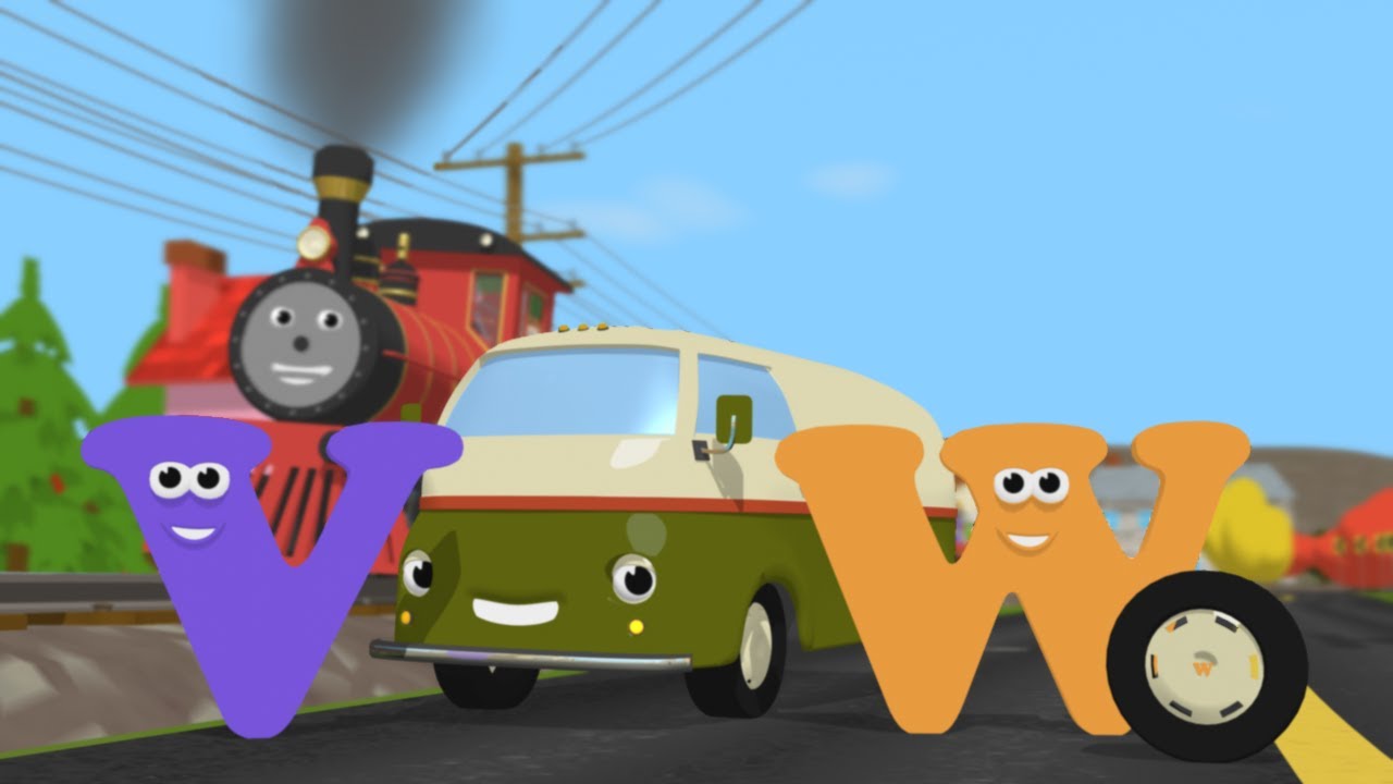 Help Shawn the Train Fix the Van's Wheel! (Learn about letters V and W)