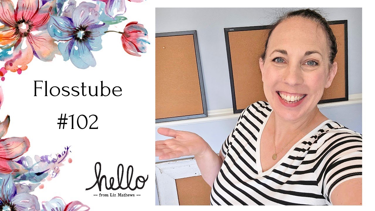 Flosstube 102: I'm back! Welcome to my new space! WIPS, catching up and Midsummer Stitch!