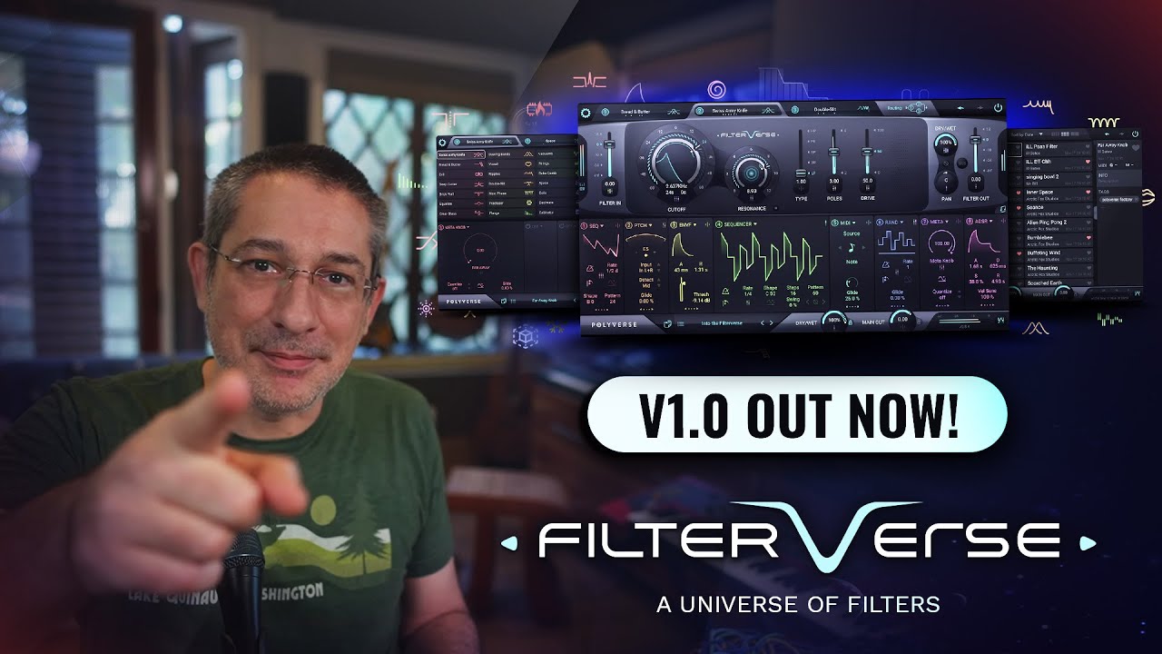 Presenting Filterverse V1.0.0 ! The ultimate filter plug-in.