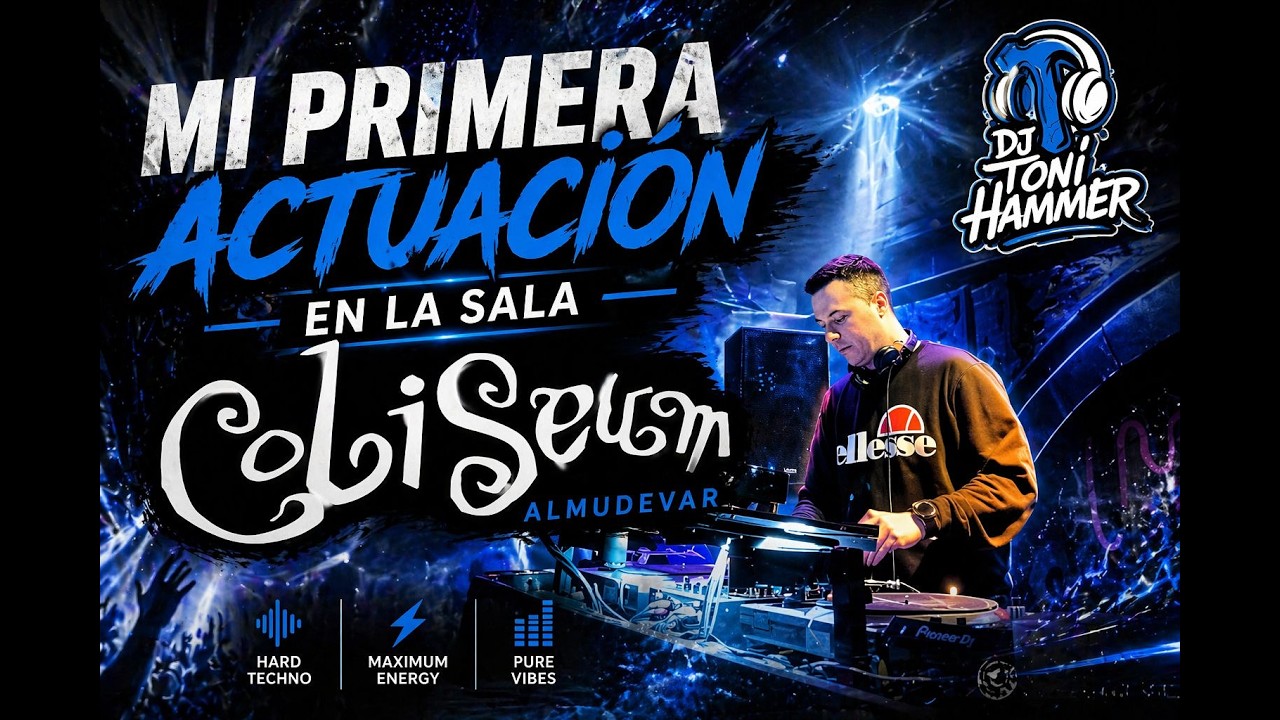 Dj Toni Hammer @ Coliseum Almudévar  STAFF A-2 Party (12-04-2025)