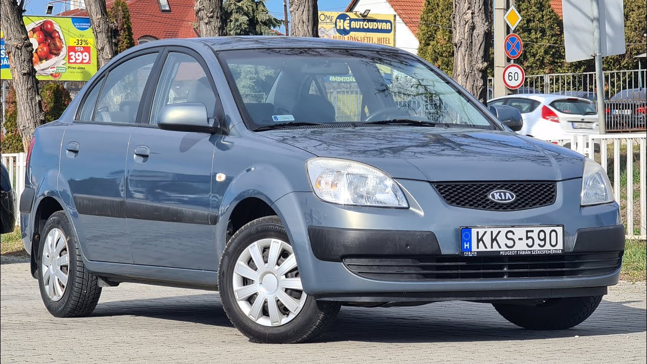 2006 Kia Rio EX 1.4 97hp Olive Gray Metallic