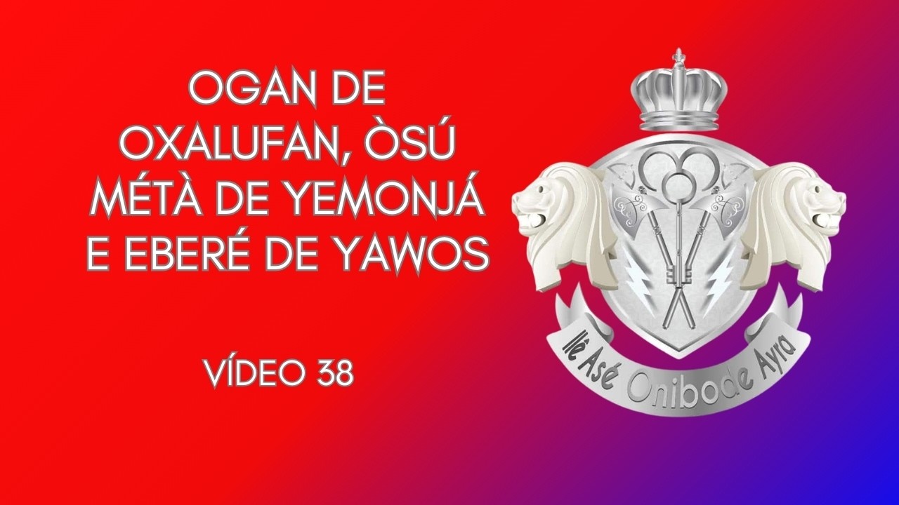 Ogan de Oxalufan, Òsú Métà de Yemonjá e Eberé de Yawos em Ilê Asé Onibodê Ayra 27012024  video38