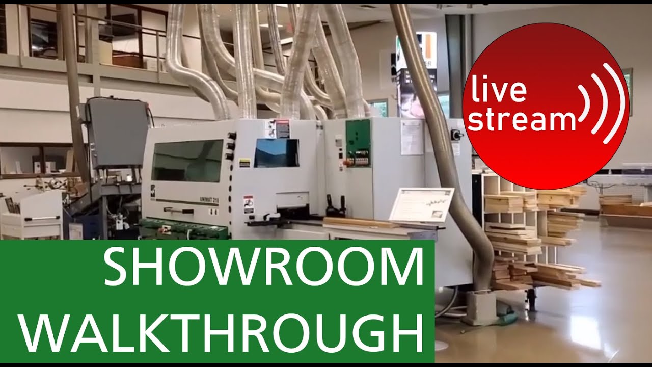 Live Virtual Showroom Walk Through at Weinig Holz-Her USA (5/21/20)