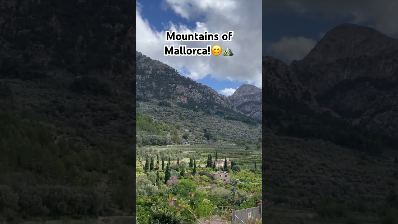 Mountains of Mallorca!😊⛰️