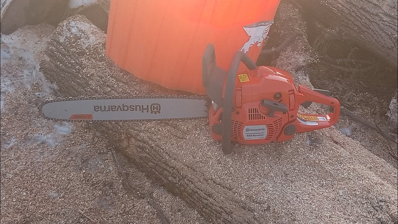 Firewood Harvest Husqvarna 450🔥