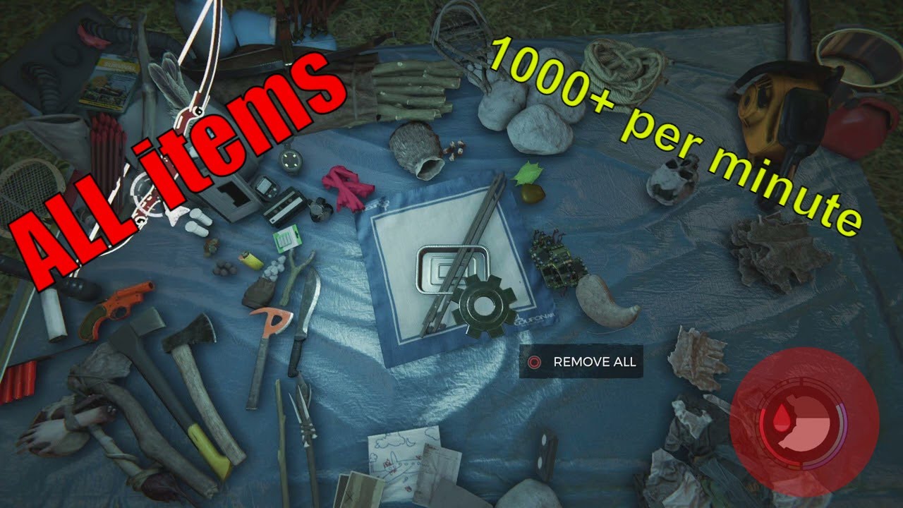 how to duplicate ANY ITEM in the forest SOLO (the forest tips tricks and glitches)