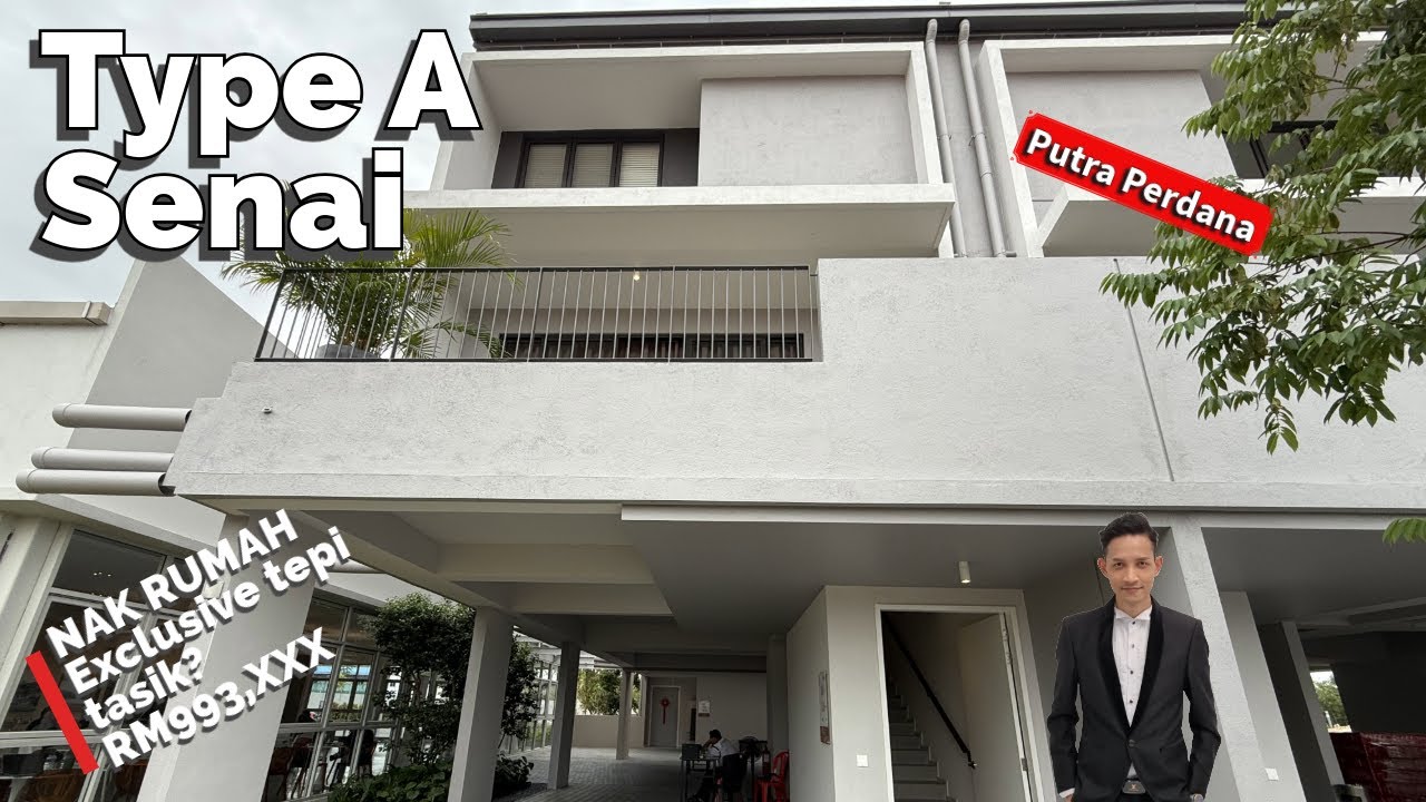 SENAI TYPE A @ PUCHONG SOUTH | Rumah Link Villa Tepi Tasik 2 Tingkat! 5 Minit Je ke Cyberjaya.