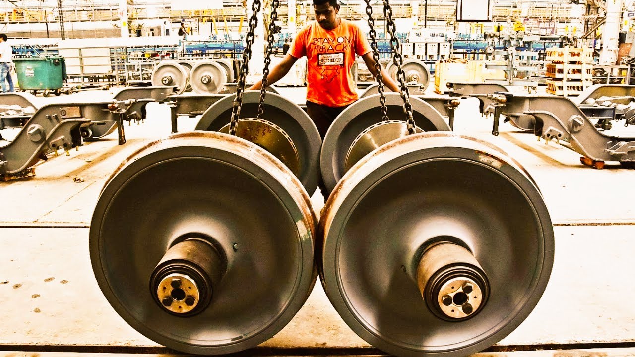 How Railroad Wheels Are Made | Train Wheel Manufacturing Process