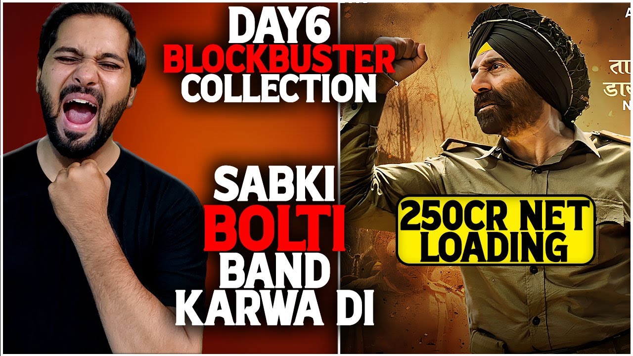 Border 2 Day 6 Blockbuster Box Office Collection | Border 2 Box Office Collection India | #Border2