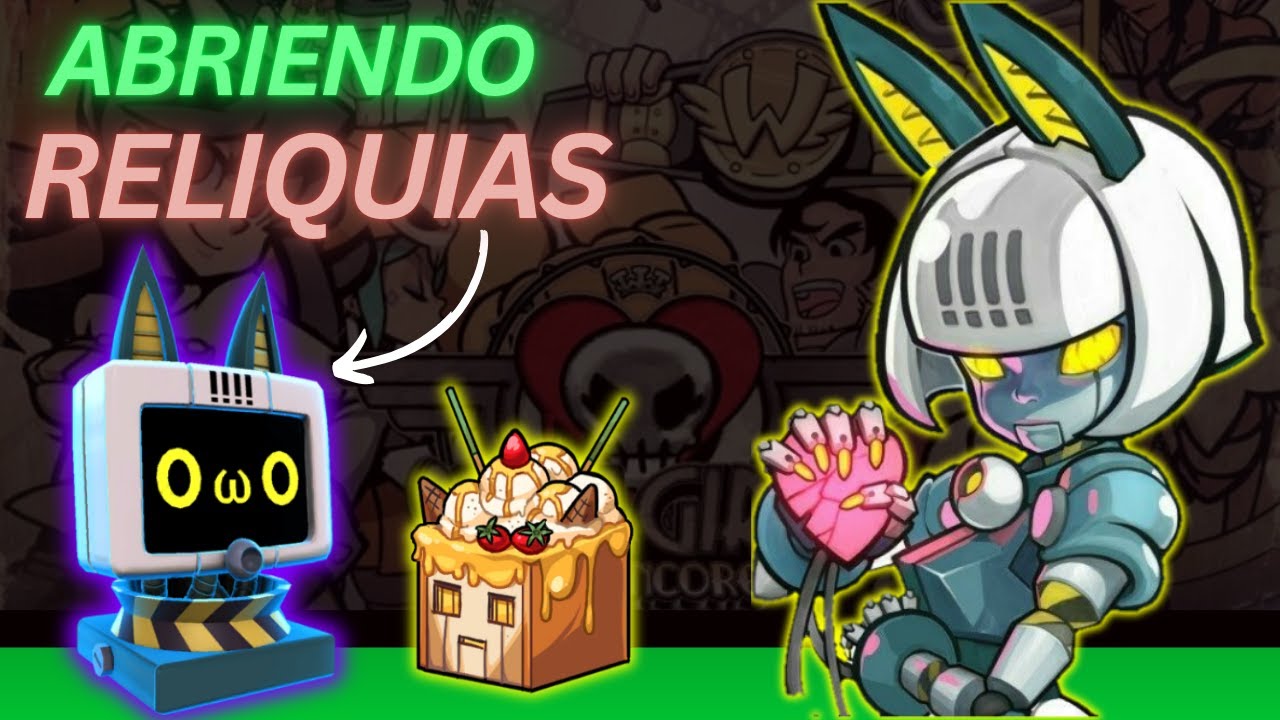 Abriendo reliquias de robo fortune en #skullgirls