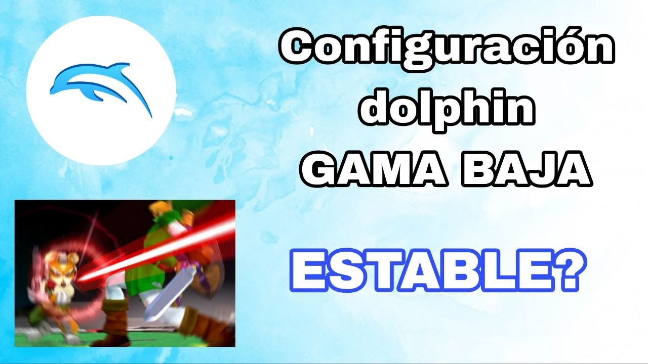CONFIGURACIÓN PARA DOLPHIN ANDROID GAMA BAJA