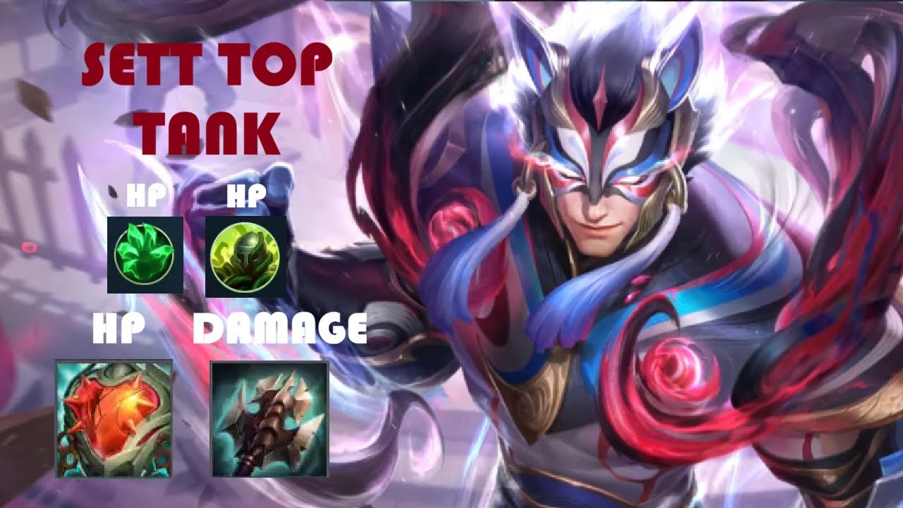 Wild Rift Sett Top Tank - How needs ganks when you have pure damages?