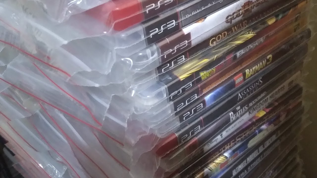 Minha coleção de jogos de ps2 e ps3
