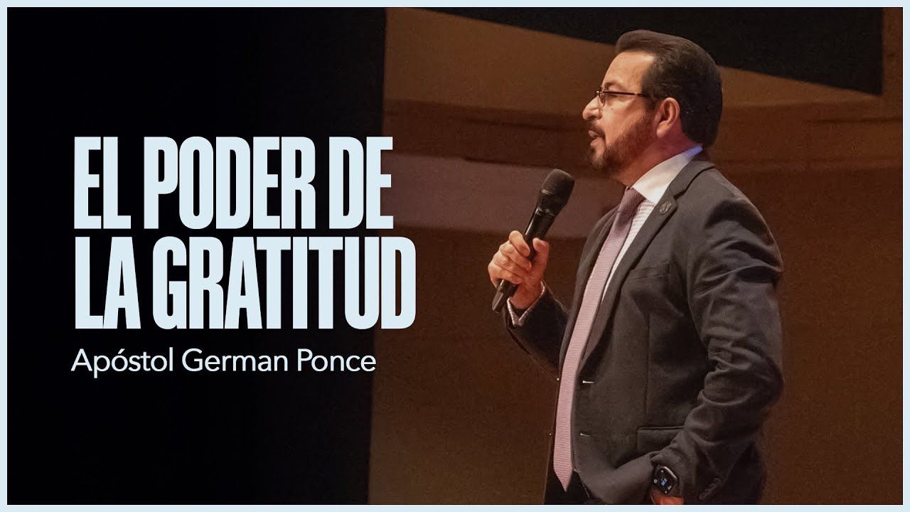 Apóstol German Ponce│El poder de la gratitud │Domingo pm 04 enero 2026