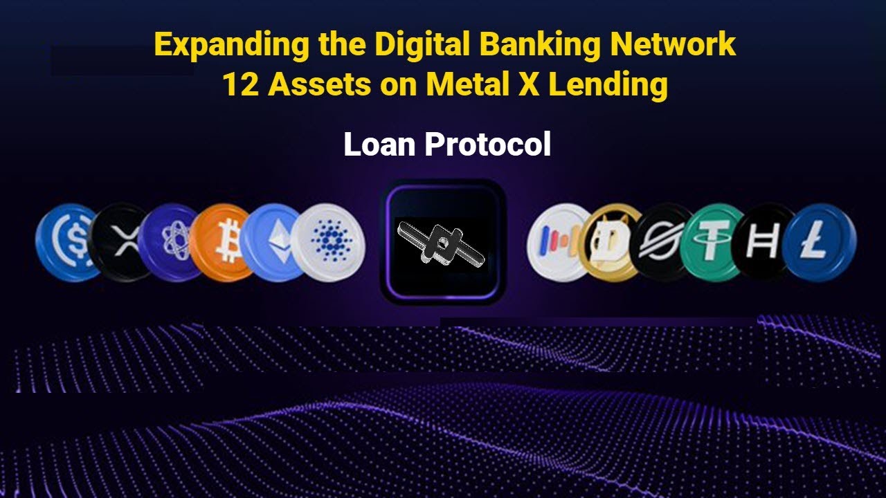 Now 12 Digital Assets Available on LOAN LENDING Protocol | Metal X Lending | Webauth Wallet
