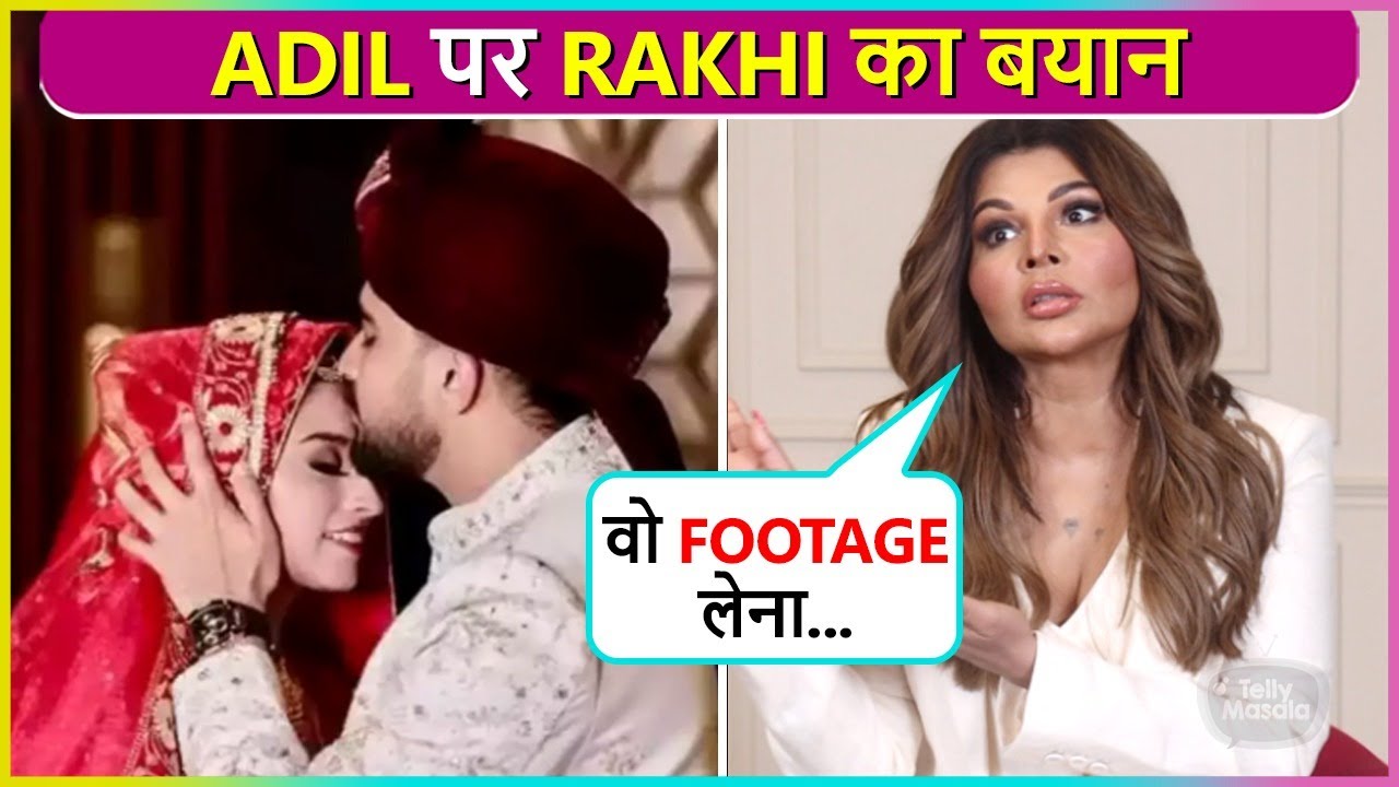 Rakhi Sawant's First Reaction On Adil Targeting Her, Says ' Ye Faltu Log...'