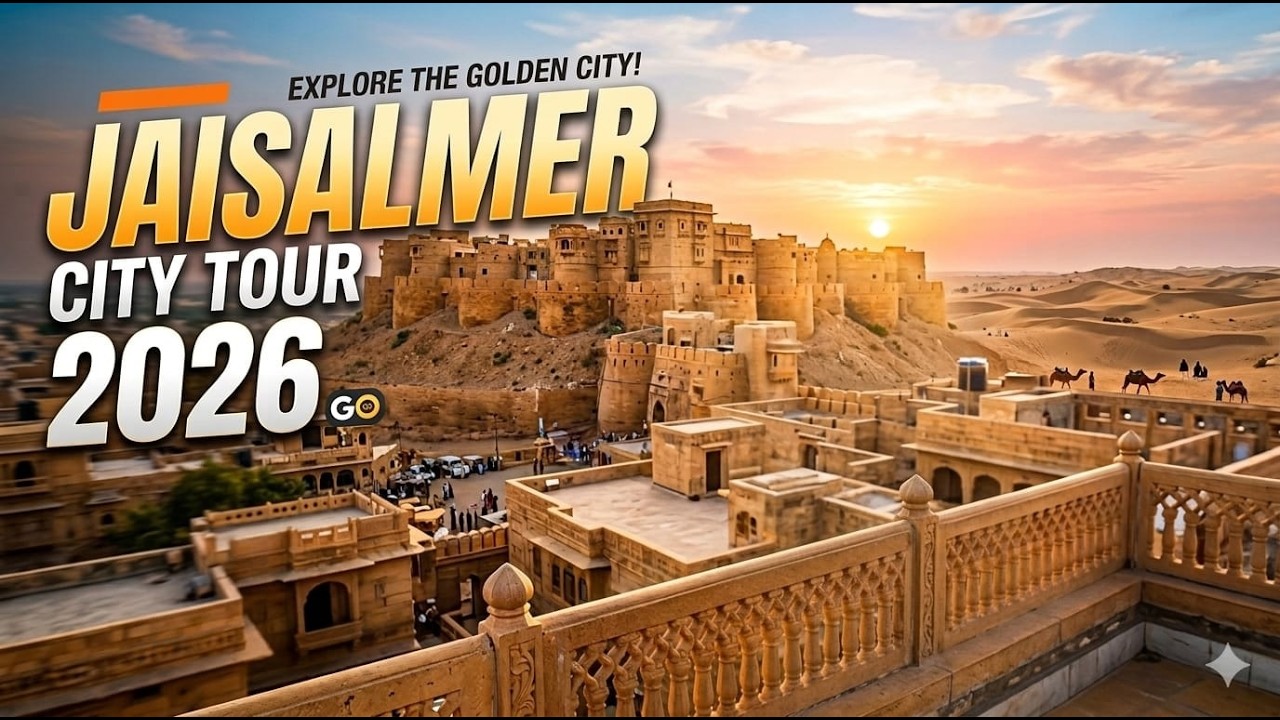 Jaisalmer Tour Guide | Places to Visit in Jaisalmer | Golden City of India | Jaisalmer Travel Guide