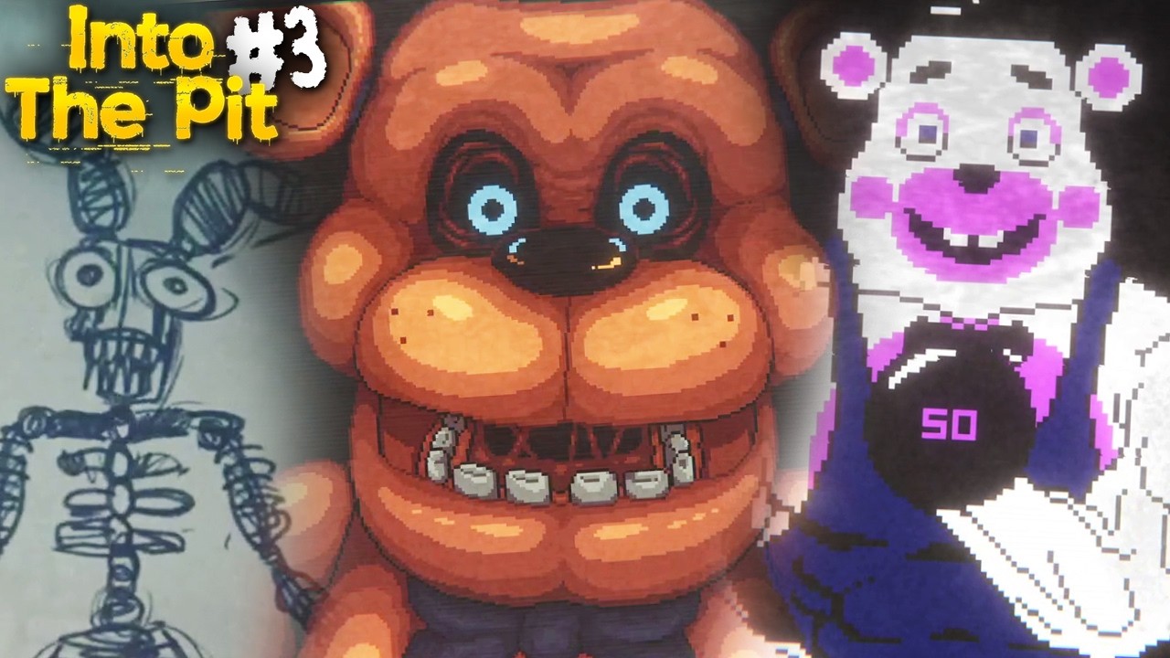 STITCHWRAITH, BUFF HELPY y LA FÁBRICA DE ACERO | FNaF: INTO THE PIT #3 | Gameplay Español