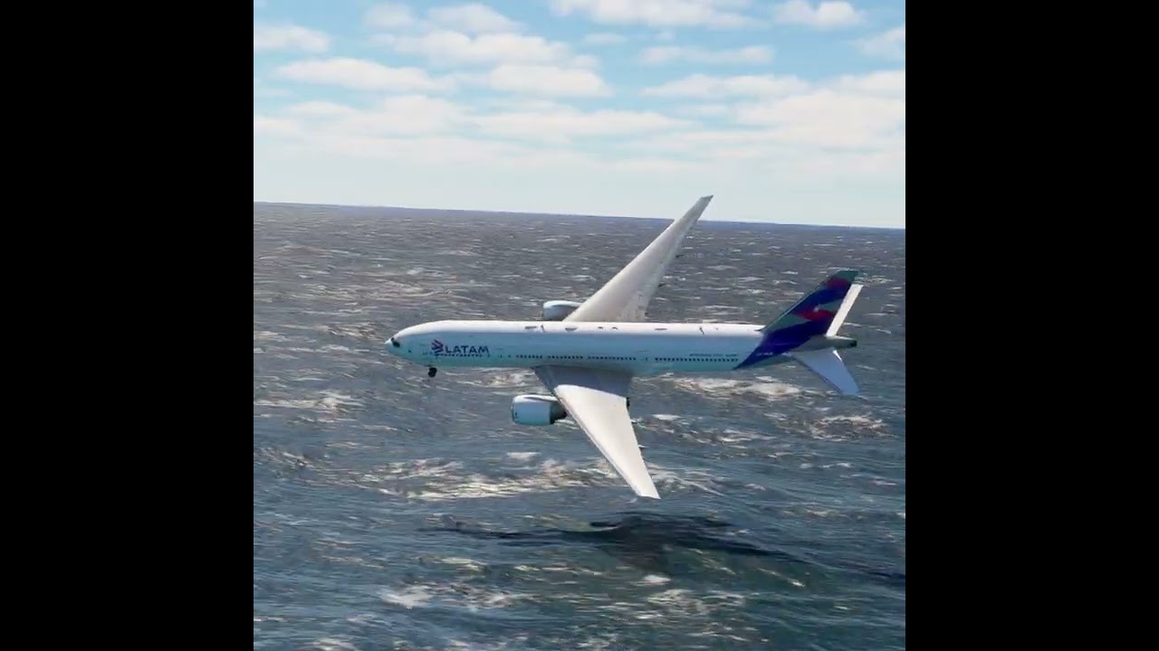 Airplane Emergency Landing in the open sea EP264