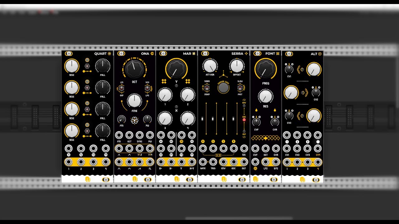 Ambient Patch from Scratch with the Nano Modules Collection
