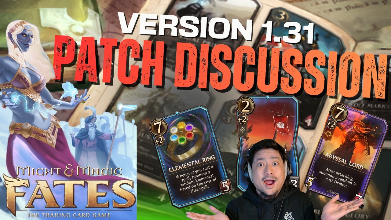 Обсуждение изменений (ослаблений и усилений) в патче 1.31 для Might and Magic Fates TCG (запись п...