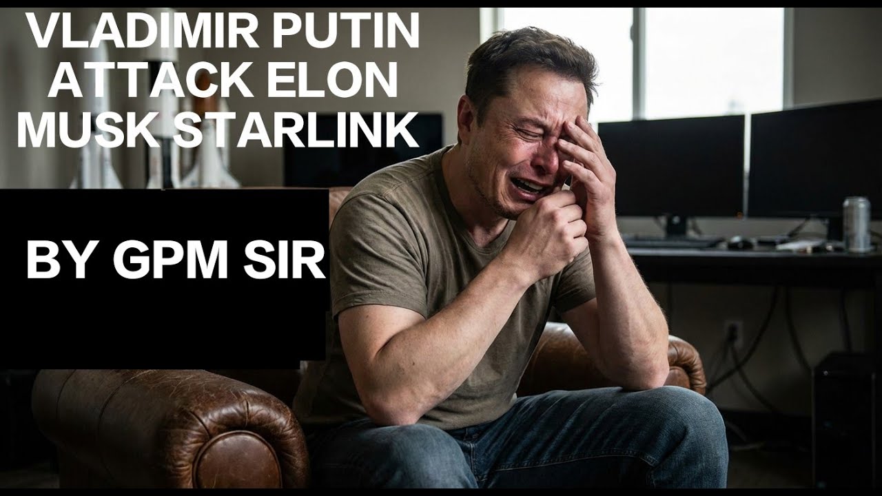 VLADIMIR PUTIN ATTACK ELON MUSK STARLINK BY @GPM SIR