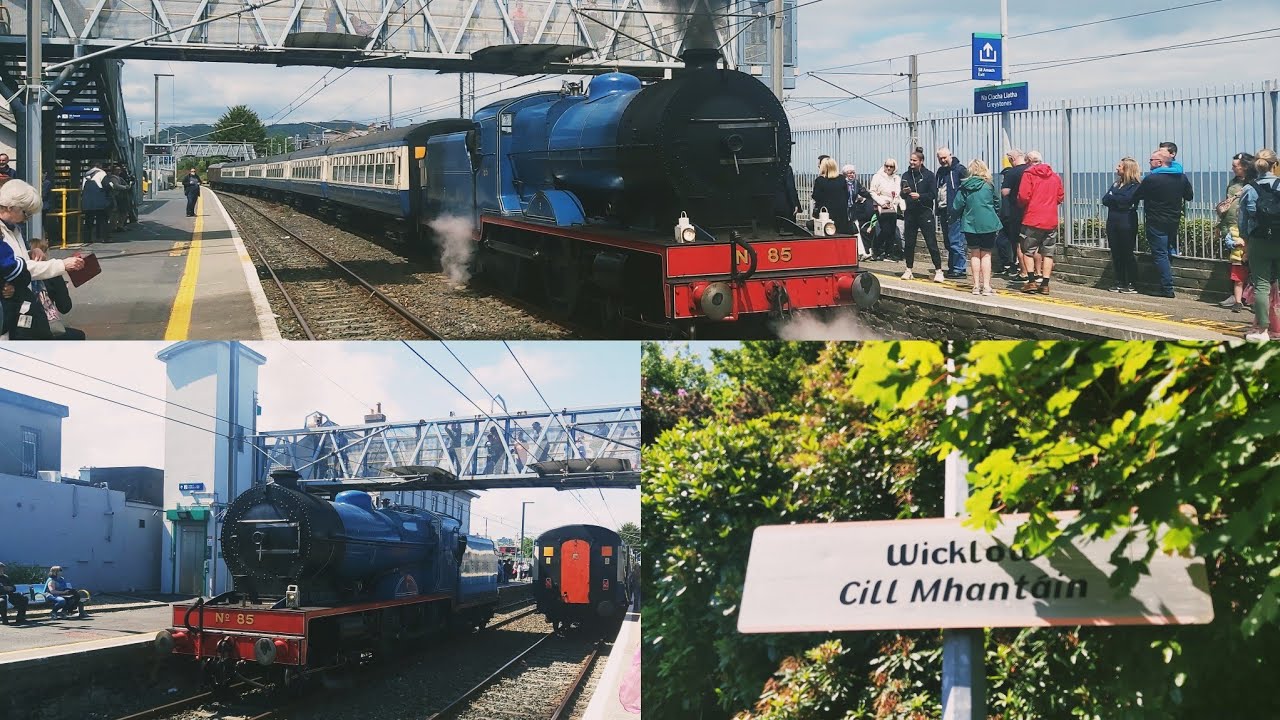 RPSI 'Wicklow Steam Express' Railtour, (19/6/22).