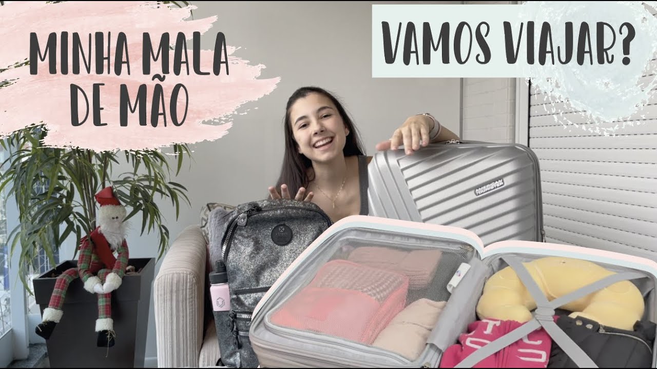 O QUE LEVAR A BORDO? | MINHA MALA DE MÃO | VAMOS VIAJAR?