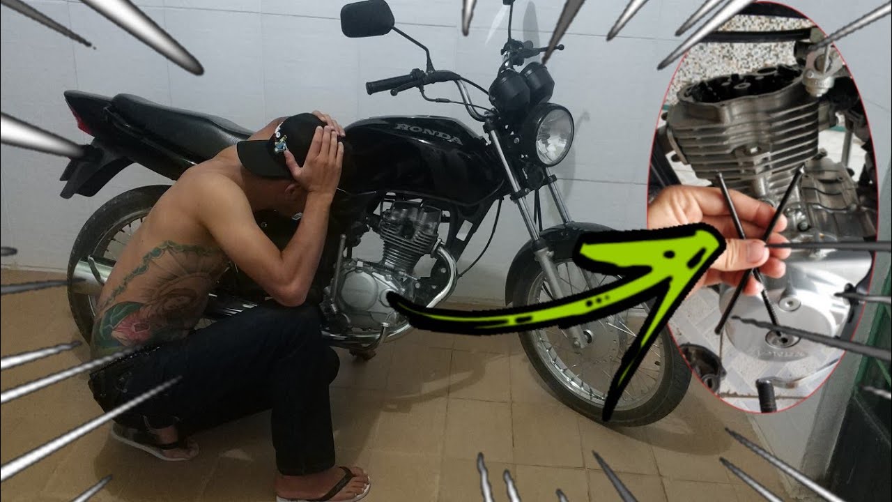 QUASE TRAVEI O MOTOR DA FANZOKA (OLHA O BARULHO Q FICOU).