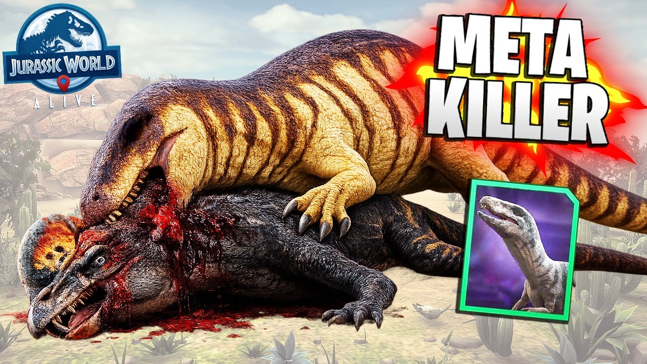 BARYOSAURUS el MEJOR COUNTER del META de PvP Jurassic World Alive