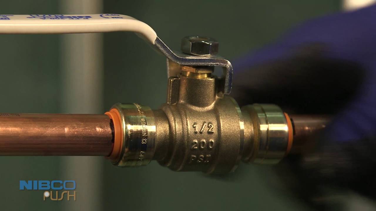 Features and Benefits of NIBCO Push-to-Connect Fittings