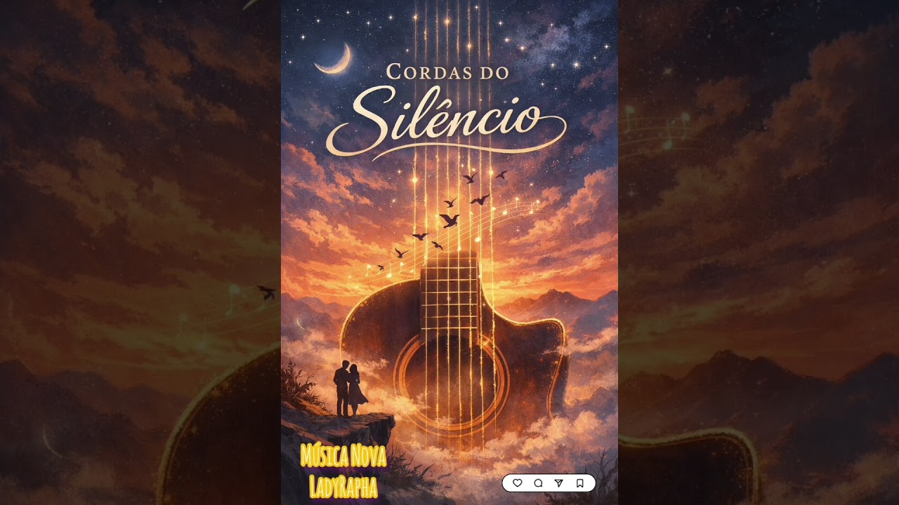 🎶 Cordas do Silêncio 🎶  Música MPB-com letra 