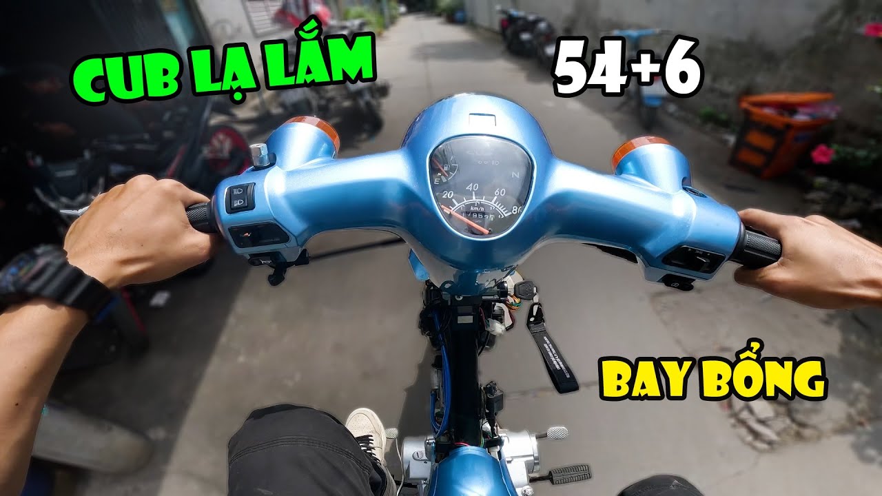 TOANBLACK CUB 54+6 CHAY BỐC ĐẦU CON BÁO CON RỚT  ĐƯỜNG CHẠY MẠNH VÃI  VLOG
