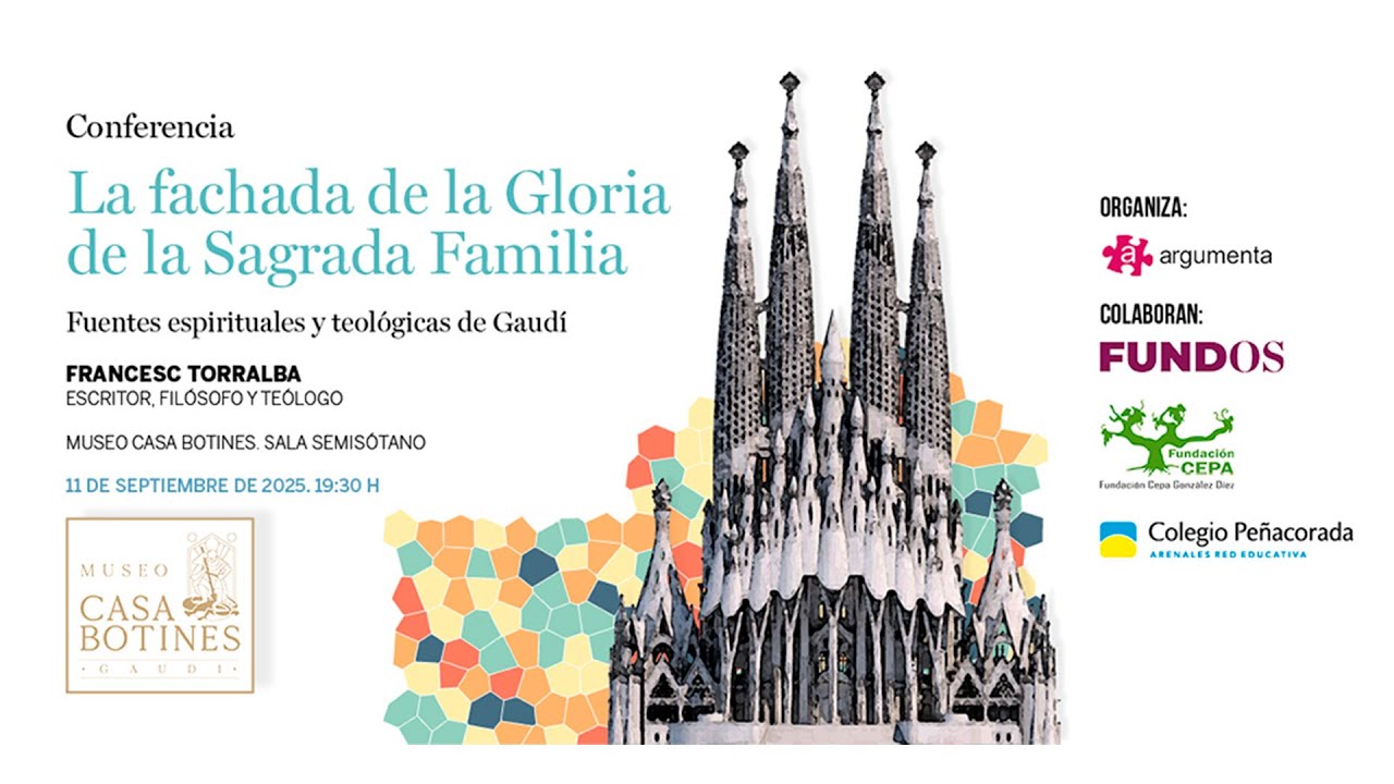 ✨ La fachada de la Gloria de la Sagrada Familia | Conferencia de Francesc Torralba
