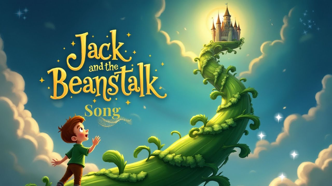 🌱🎶 Jack and the Beanstalk Song | Fairy Tale Adventure for Kids | Sing Along & Learn! 🎵✨