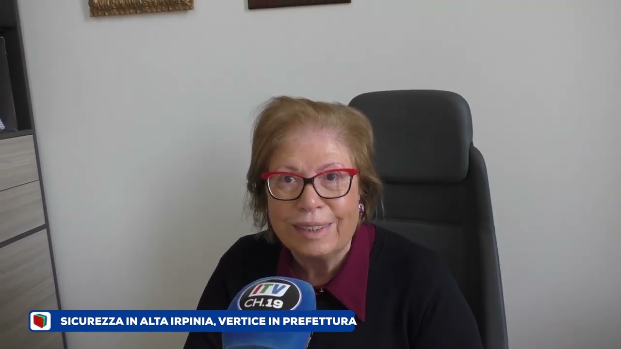 Sicurezza in Alta Irpinia, la Prefettura convoca l'area pilota. Repole: investiamo in tecnologie