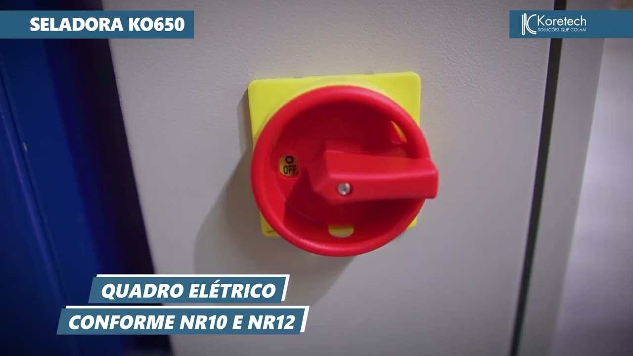 SELADORA DE CAIXAS KO650 EVO1 (Linha Evolution) | Koretech
